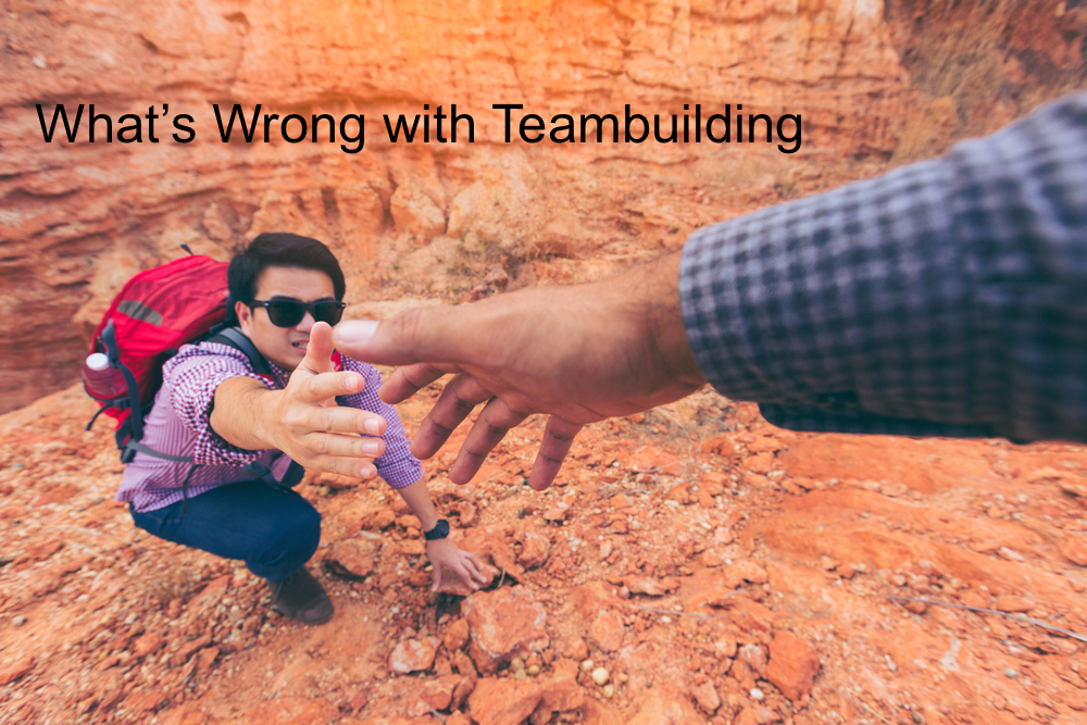 Team building isn't all its cracked up to be