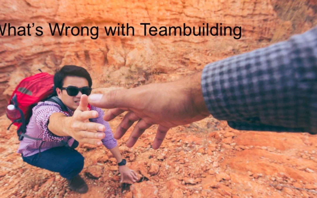 Team building isn't all its cracked up to be