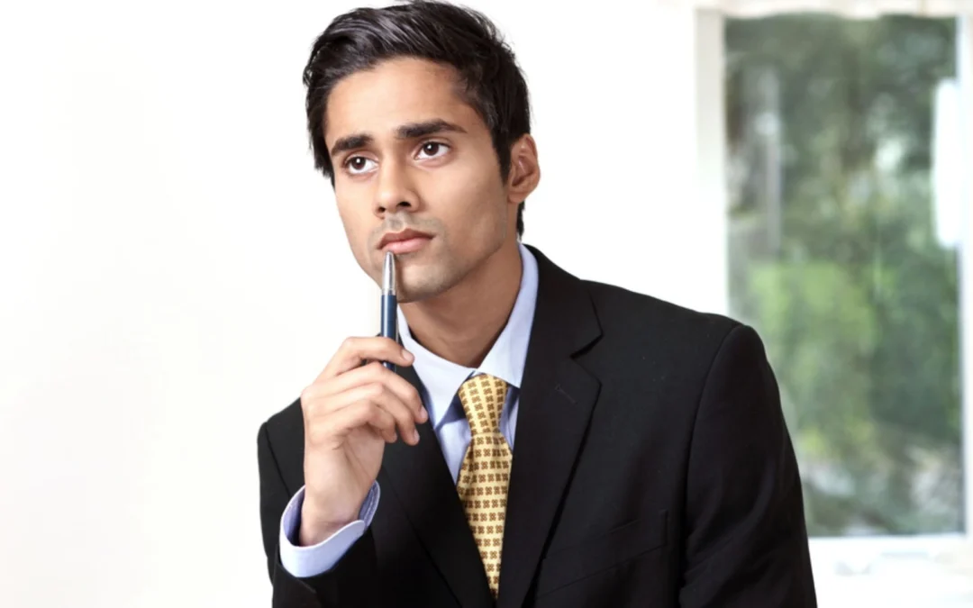 person looking reflective