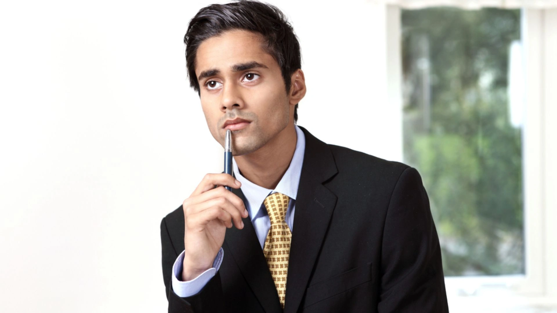 person looking reflective