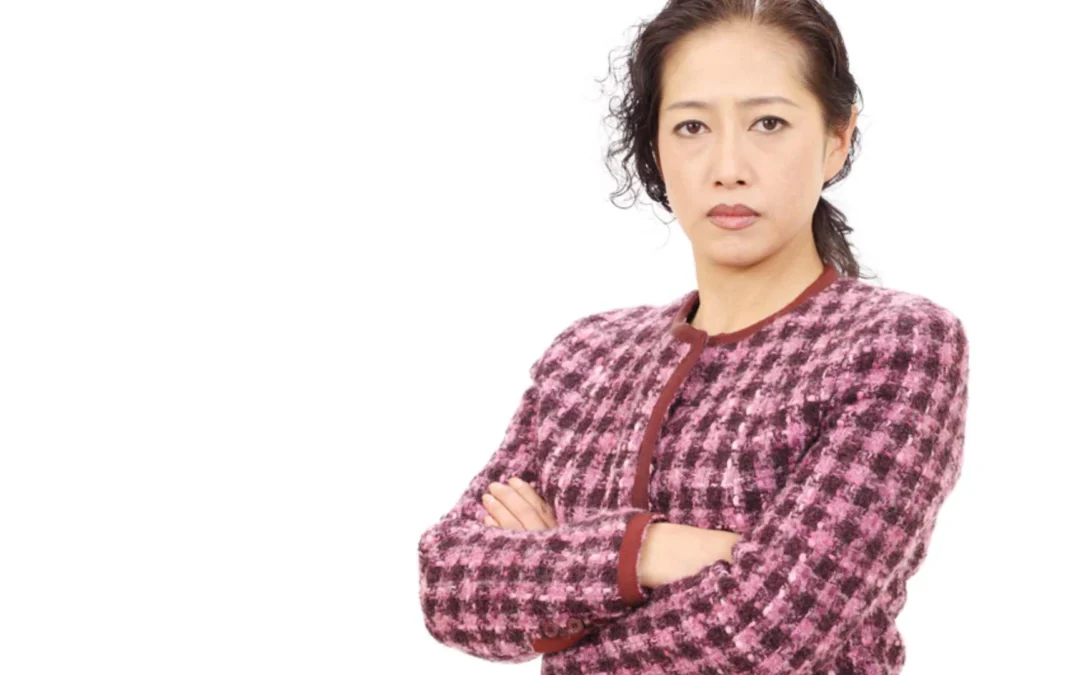 person with their arms crossed