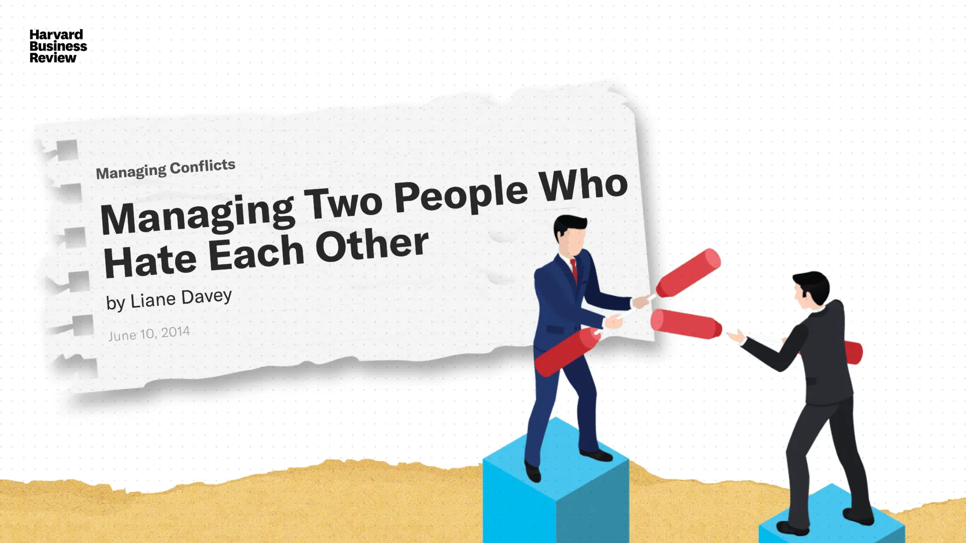 Managing Two People Who Hate Each Other