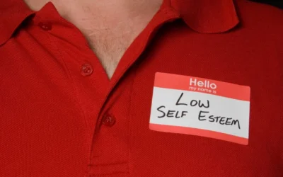 Person wearing name badge saying 