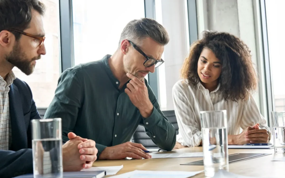 person standing in front of a blackboard
