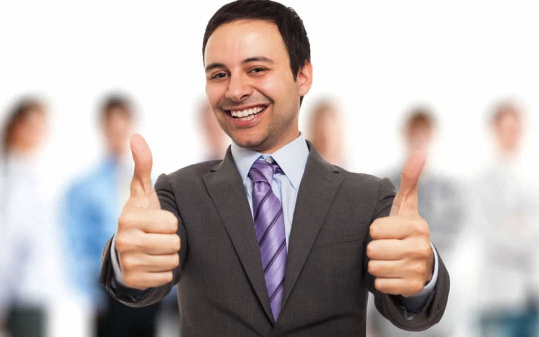 boss giving two thumbs up
