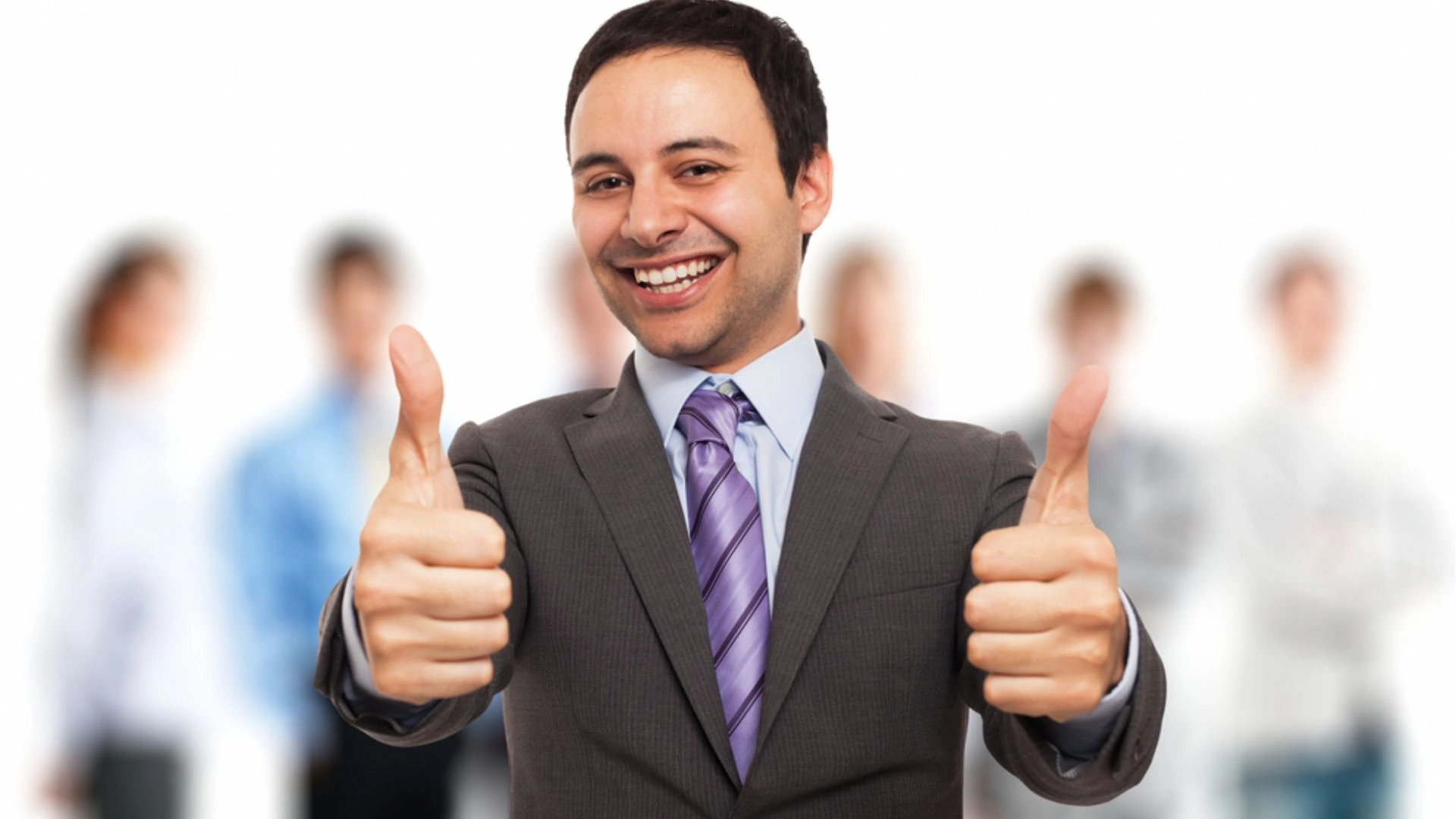 boss giving two thumbs up