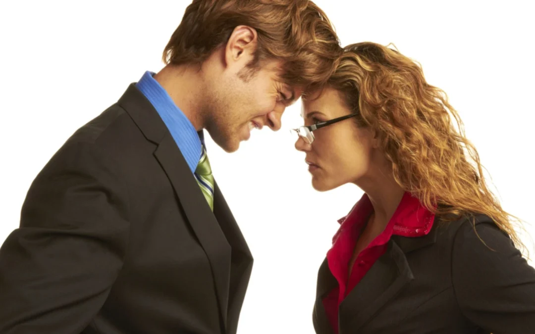 two people going head to head