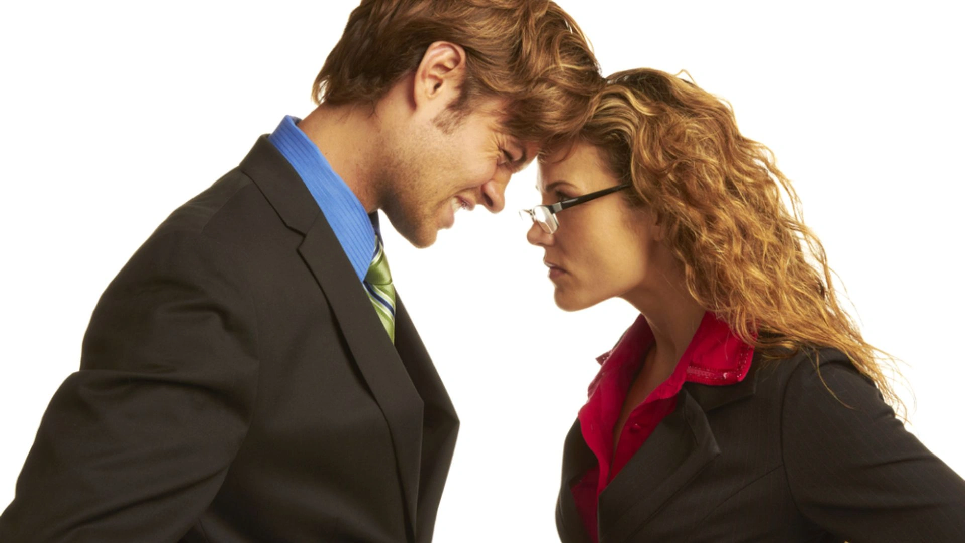 two people going head to head