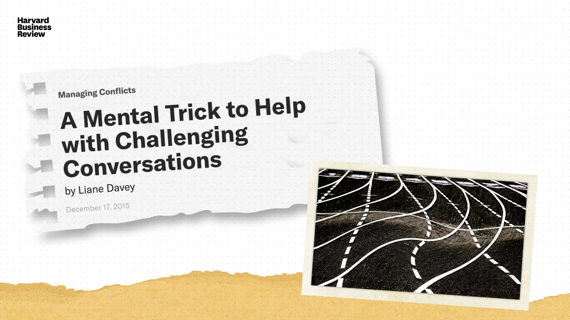 A Mental Trick to Help with Challenging Conversations