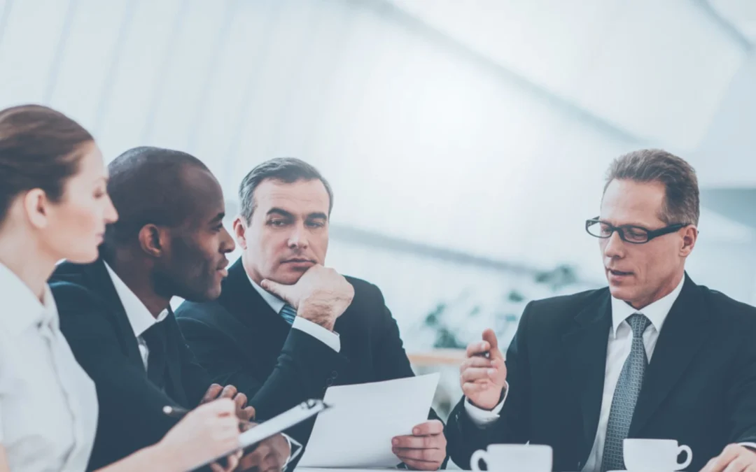 Team having a discussion