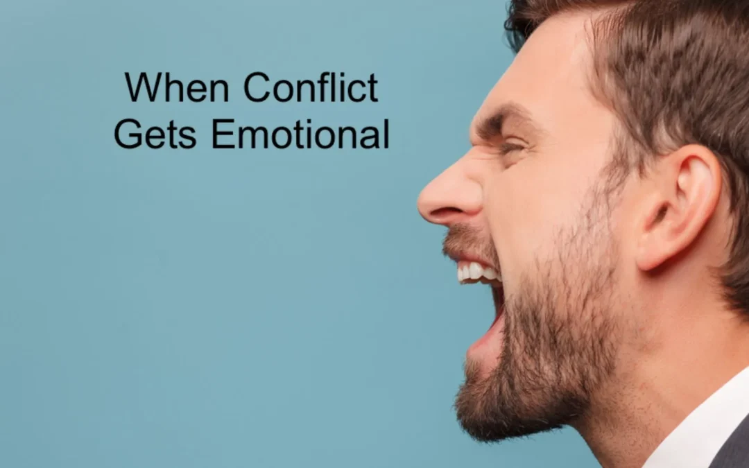 What do you do when conflict gets too intense?