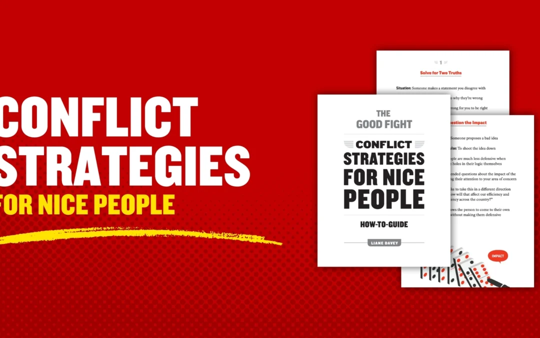 Conflict Strategies for Nice People Handbook