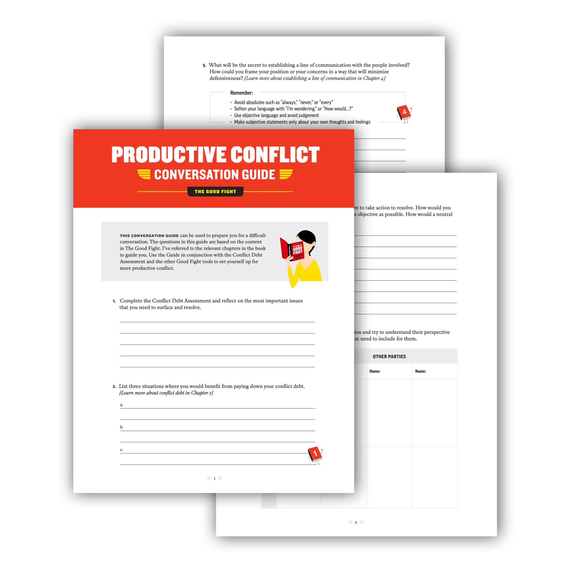 Conflict conversation guide preview