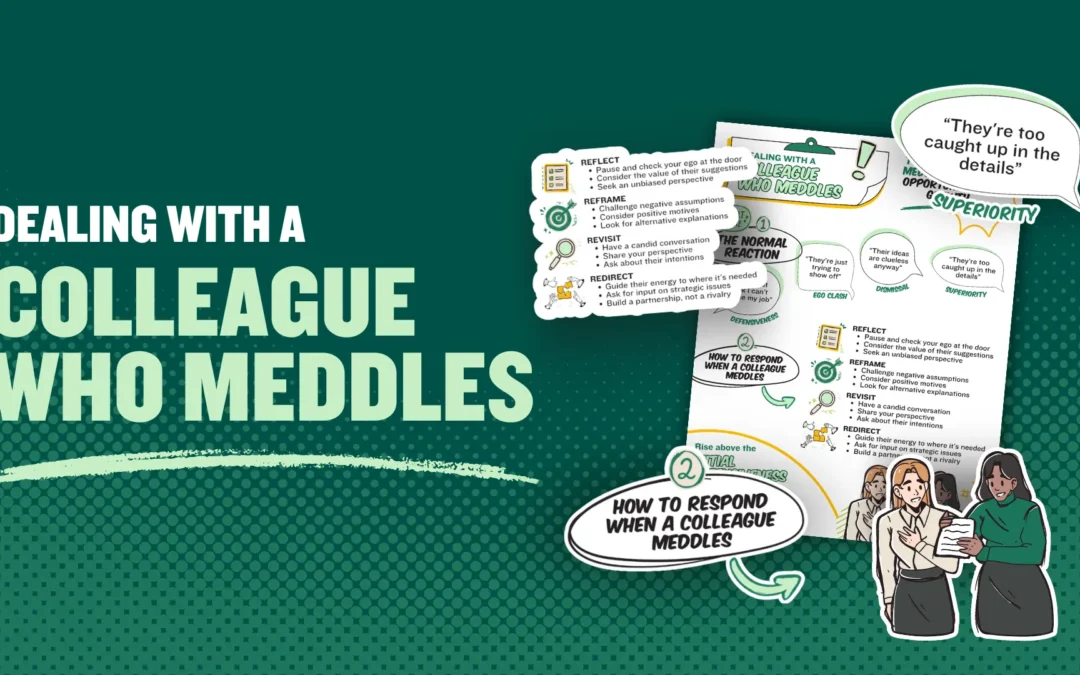 Meddling Coworkers Poster