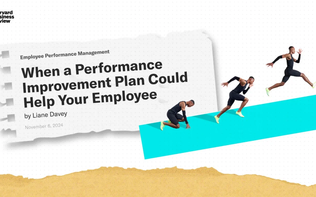 When a Performance Improvement Plan Could Help Your Employee