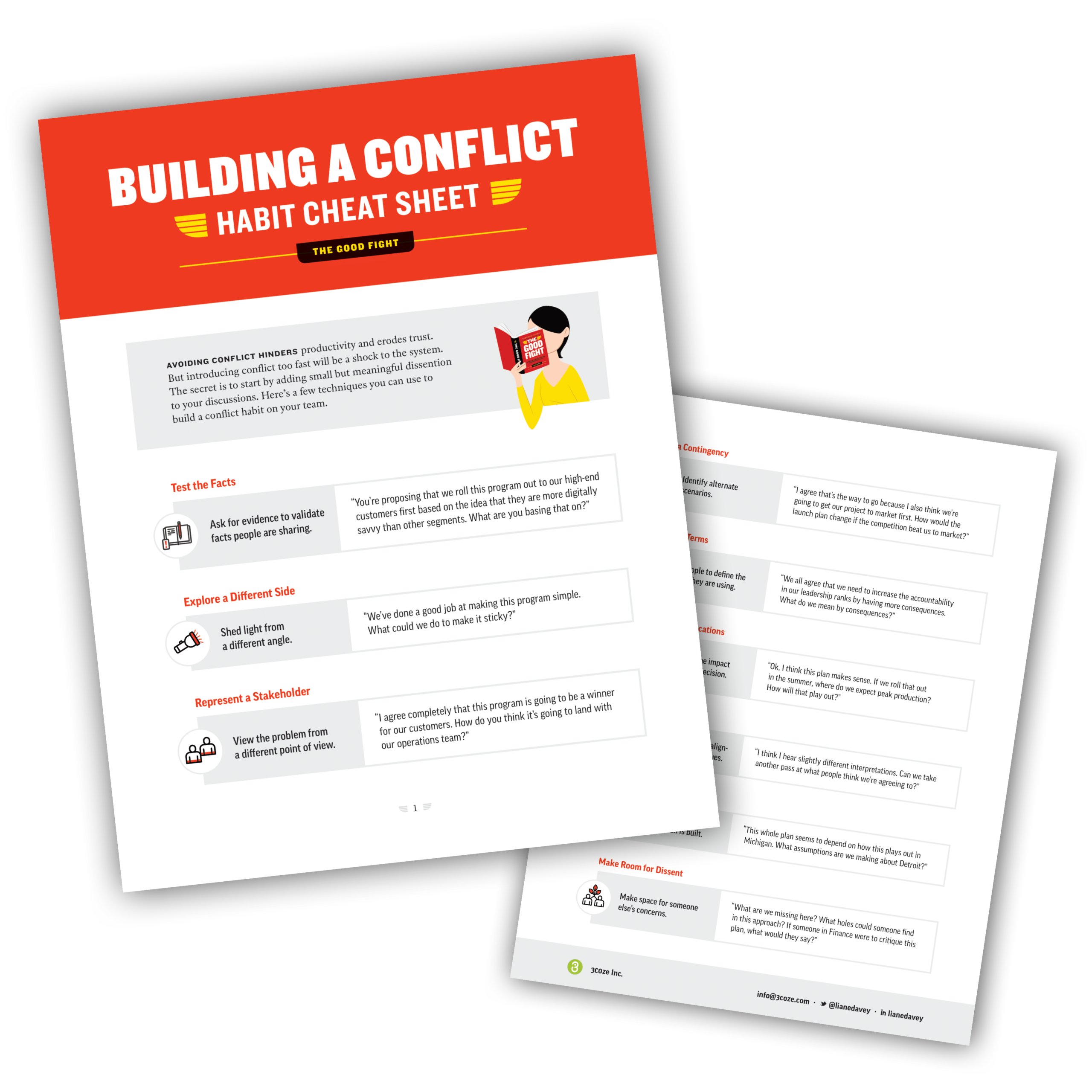Preview of the conflict habit resource