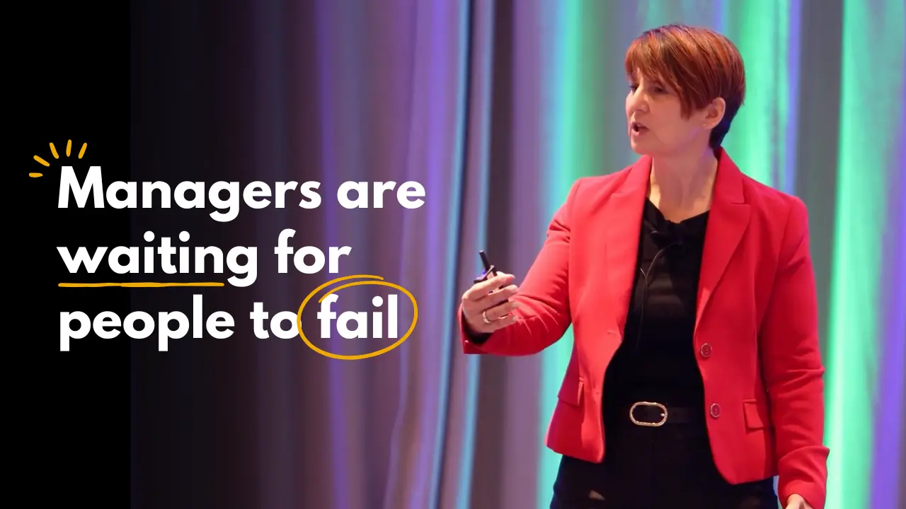 Managers are waiting for people to fail with Liane Davey